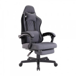 Gaming Chair with Headrest and Lumbar Support, with RGB Lighting