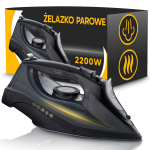 Triikrauad ja r&otilde;ivaste hooldus // Triikrauad // Mocne żelazko parowe duża moc 2400w ceramiczna powłoka anti-drip anti-calc