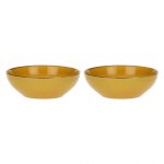 Set of 2 Concerto Ocra Salad Bowls - Yellow, 26 cm