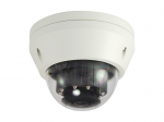 LevelOne HUBBLE Fixed Dome IP Network Camera, H.265, 3-Megapixel, 802.3af PoE, IR LEDs, Indoor/Outdoor, Vandalproof