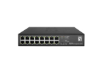 LevelOne Hilbert 10&rdquo; 16-Port Gigabit Smart Lite Switch, 16 x Gigabit RJ45 (10/100/1000)