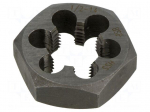 Threading die | 1/2" | high speed steel