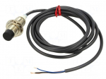 Sensor: inductive | OUT: PNP / NO | 0&divide;12.8mm | 10&divide;30VDC | M18 | 2m | IP67G