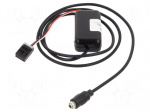 Aux adapter | 10pin,Jack 3.5mm socket | BMW | screw