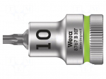 Socket: Torx&reg;-bit | TX10 | 3/8" | 35mm | Chrom-vanadium steel | Zyklop