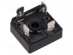 Bridge rectifier: single-phase | Urmax: 400V | Ufmax: 1.11V | If: 25A