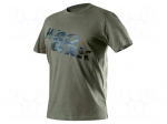 T-shirt | Size: L | olive | CAMO | 180g/m2