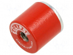 Magnet: permanent | alnico | 26N | &Oslash;: 17.5mm | H: 16mm | steel | with hole