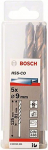 Bosch Metal twist drill HSS-Co, DIN 338, 9.0mm (5 pieces, working length 81mm)