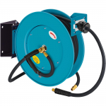 Hazet hose reel open 9040OS-10, 20 meters (blue, 2 meter connection hose)