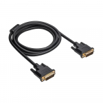 Akyga kabelis AK-AV-02 DVI ver. 24+5 pin 1,8 m melns