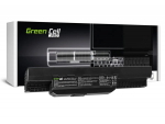 Zaļā baterija PRO A31-K53 A32-K53 A41-K53 A42-K53 priek&scaron; Asus A537 K53 K53 K53E K53S K53S K53SV X53 X53S X53U X54 X54C X54F X54H