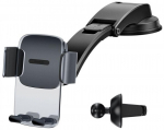 Phone holder Baseus Easy Control 2in1 Black