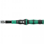 Wera torque wrench with reversible ratchet Click-Torque Lock A 5 black/green, 1/4" drive, 2.5 to 25 Nm