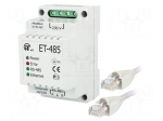 Industrial module: converter | RS485/ETHERNET | -35&divide;55&deg;C | 100Mbps