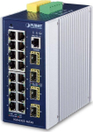 Planet PLANET IGS-6325-16T4S juhitav L3 Gigabit Ethernet (10/100/1000) v&otilde;rguseade Blue, Grey