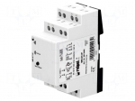 Module: monitoring relay | motor temperature | 230VAC | DIN | SPDT