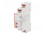 Module: voltage monitoring relay | DIN | SPDT | 1&divide;9s | IP20