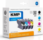 KMP KMP B58V tindikassett 4 tk. Asendaja Black, Cyan, Magenta, Yellow