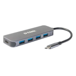 D-Link DUB-2340 2-&uuml;hes USB-C jaotur USB-PD-ga jaem&uuml;&uuml;giks