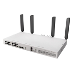 MikroTik Cloud Router Switch 418-8P-8G-2S+5axQ2axQ-RM with RouterOS L5 rackmount case | MikroTik