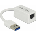 DELOCK Adapter SuperSpeed USB-A St > Gigabit LAN arvutile White