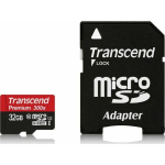 M&auml;lukaart Transcend Premium MicroSDHC 32 GB Class 10 UHS-I/U1 (TS32GUSDU1)