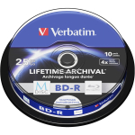 Verbatim BD-R 25 GB 4x 10 t&uuml;kki (VERDVD45118)