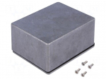 Enclosure: multipurpose | X: 90mm | Y: 115mm | Z: 55mm | 1550 | aluminium