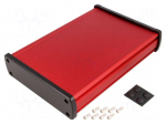 Enclosure: multipurpose | X: 146.6mm | Y: 209mm | Z: 41.6mm | aluminium