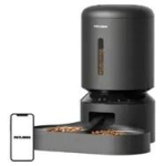 PETLIBRO Dozownik karmy Granary czarny / Podw&oacute;jna miska / WiFi / 5 l