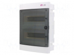 Enclosure: for modular components | IP40 | white | No.of mod: 24
