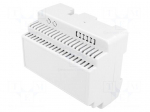 Enclosure: for DIN rail mounting | Y: 91mm | X: 105mm | Z: 60mm | ABS