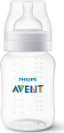 Accessories, strollers for children Philips  Philips Avent Pretkoliku baro&scaron;anas pudelīte 260 ml  lēnas plūsmas knupītis  1m+ SCY103/01
