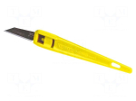 Knife | precise | 140mm | polypropylene | carbon steel | 50pcs.