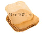 44-736# Wkład papierowy do frytkownicy beztłuszczowej 24/24cm 100szt op. zbiorcze
