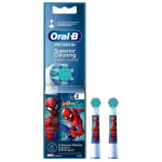 Hambaharja otsikud ORAL-B PRO KIDS 3+ SPIDERMAN 2 tk