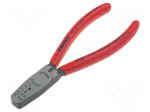 Tool: for crimping | insulated solder sleeves | 0,25&divide;2,5mm2