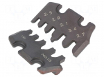 Crimping jaws | Application: FUT.PAD-11,FUT.PAD-12,FUT.PAD-13