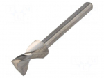 Drill bit | PCB | &Oslash;: 6.1mm | L: 38.2mm | 1/8" (3,175mm)
