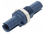 Connector: fiber optic | adapter | HFBR