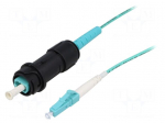 Connector: fiber optic | patchcord | PIN: 1 | bayonet | Buccaneer 4000