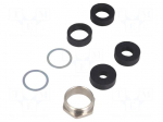 Gland | M25 | IP66 | Man.series: GWconnect | 8&divide;17mm | Mat: brass