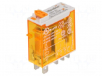 Relay: electromagnetic | SPDT | Ucoil: 230VAC | 16A/250VAC | 16A/30VDC
