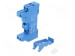 Socket | PIN: 8 | 10A | 250VAC | Mounting: DIN | Leads: screw terminals