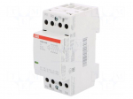 Contactor: 4-pole installation | NC x4 | 12VAC | 12VDC | 25A | DIN | ESB