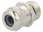 Cable gland | with long thread | NPT1/2" | IP68 | Mat: brass