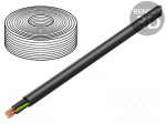 Wire | H07RN-F,TITANEX&reg; | stranded | Cu | 7G2,5mm2 | rubber | black