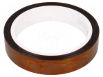 Tape: high temperature resistant | -73&divide;260&deg;C | W: 19mm | L: 33m | 40%