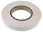Tape: fixing | W: 19mm | L: 50m | Thk: 0.13mm | double-sided | acrylic